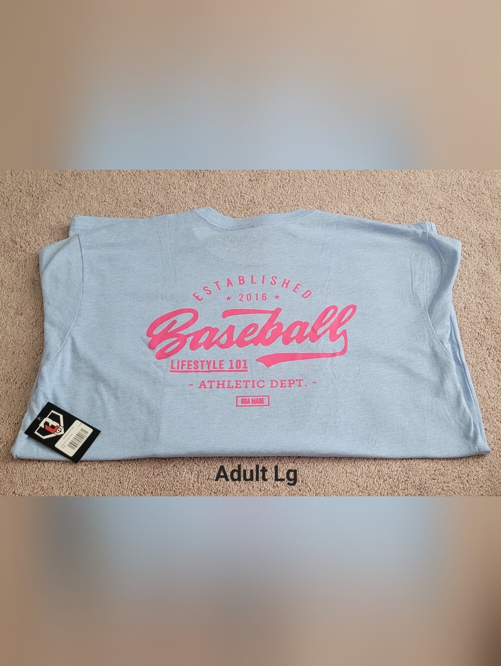 Baseball Lifestyle 101 Established Tee